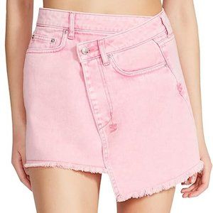 Steve Madden Pink Denim 'Kyla' Skirt - SZ 8